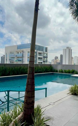 Studio para alugar com 25m², 1 quarto e sem vaga Studio para alugar com 25m², 1 quarto e sem vagaPiscina