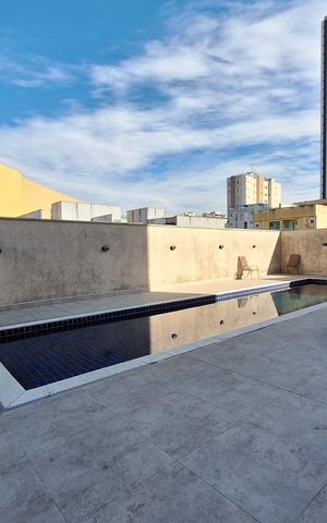 Apartamento à venda com 60m², 2 quartos e 2 vagas Apartamento à venda com 60m², 2 quartos e 2 vagasÁrea comum - Piscina