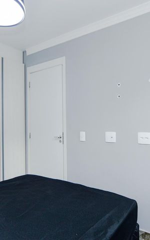 Apartamento à venda com 44m², 2 quartos e 1 vagaQuarto 2 