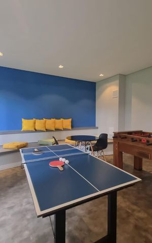 Apartamento à venda com 44m², 2 quartos e 1 vaga Apartamento à venda com 44m², 2 quartos e 1 vagaSala de Jogos