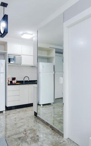 Apartamento à venda com 44m², 2 quartos e 1 vagaSala