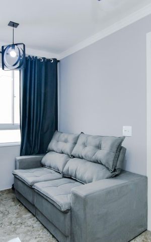 Apartamento à venda com 44m², 2 quartos e 1 vagaSala