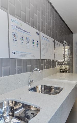 Apartamento à venda com 44m², 2 quartos e 1 vagaLavanderia