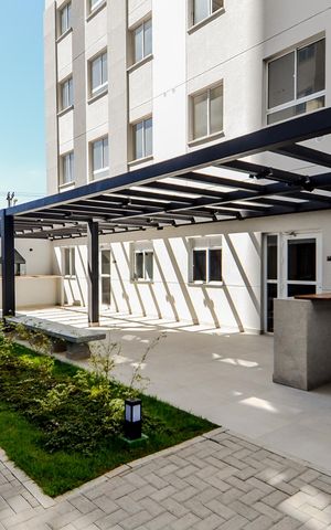 Apartamento à venda com 44m², 2 quartos e 1 vagaChurrasqueira