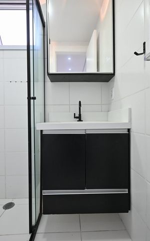Apartamento à venda com 42m², 2 quartos e sem vagaBanheiro