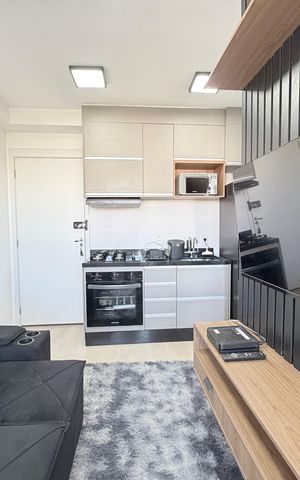 Apartamento à venda com 24m², 1 quarto e sem vaga