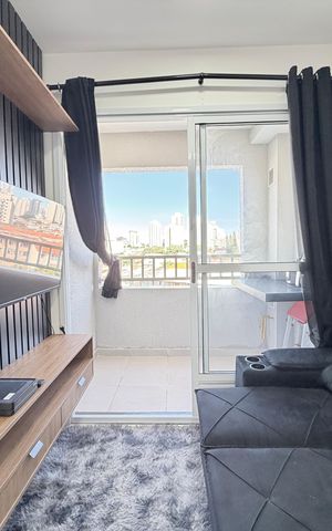 Apartamento à venda com 24m², 1 quarto e sem vaga