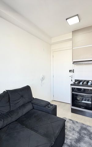 Apartamento à venda com 24m², 1 quarto e sem vaga
