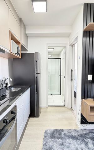 Apartamento à venda com 24m², 1 quarto e sem vaga
