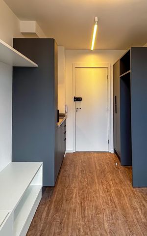 Apartamento para alugar com 25m², 1 quarto e sem vaga