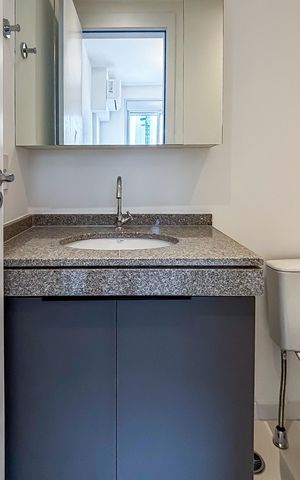 Apartamento para alugar com 25m², 1 quarto e sem vaga
