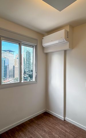 Apartamento para alugar com 25m², 1 quarto e sem vaga