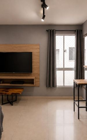 Apartamento à venda com 40m², 2 quartos e 1 vagaSala / Cozinha