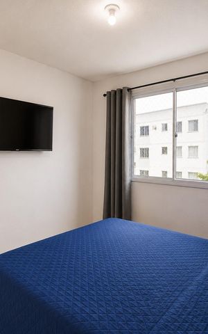 Apartamento à venda com 40m², 2 quartos e 1 vagaQuarto 1