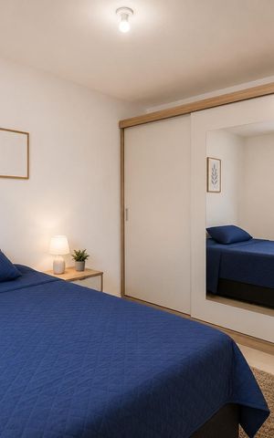 Apartamento à venda com 40m², 2 quartos e 1 vagaQuarto 1