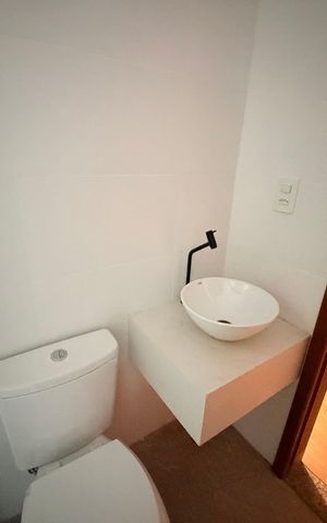 Studio para alugar com 29m², 1 quarto e sem vaga Studio para alugar com 29m², 1 quarto e sem vagaBanheiro