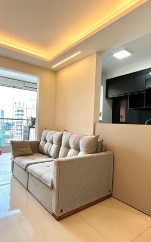 Apartamento à venda com 59m², 2 quartos e 1 vagaSala