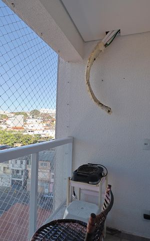 Apartamento à venda com 51m², 2 quartos e 1 vagaVaranda