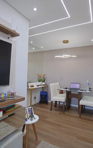 Apartamento à venda com 51m², 2 quartos e 1 vagaSala