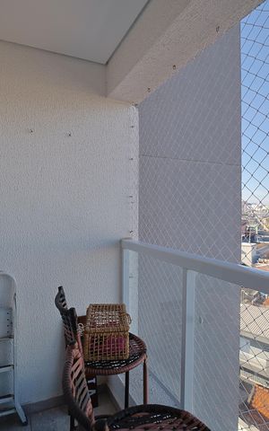 Apartamento à venda com 51m², 2 quartos e 1 vagaVaranda