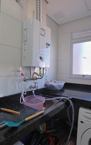 Apartamento à venda com 51m², 2 quartos e 1 vagaCozinha e Área de Serviço