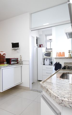 Apartamento à venda com 80m², 3 quartos e 2 vagasCozinha