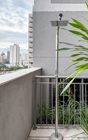 Apartamento para alugar com 24m², 1 quarto e sem vaga