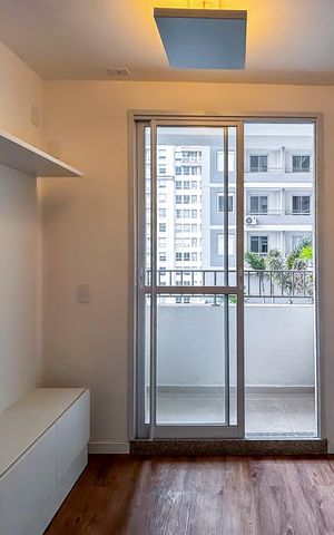 Apartamento para alugar com 24m², 1 quarto e sem vaga