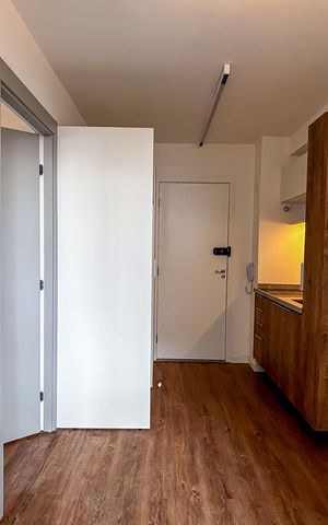 Apartamento para alugar com 24m², 1 quarto e sem vaga