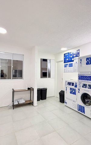 Apartamento para alugar com 33m², 2 quartos e sem vaga Apartamento para alugar com 33m², 2 quartos e sem vagaLavanderia