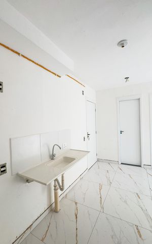 Apartamento para alugar com 33m², 2 quartos e sem vagaSala, Cozinha e Área de Serviço