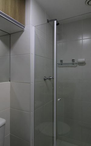 Apartamento à venda com 61m², 2 quartos e 1 vagaBanheiro Social