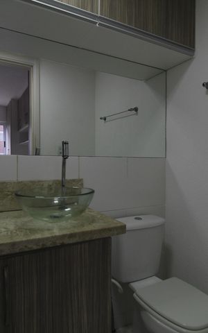 Apartamento à venda com 61m², 2 quartos e 1 vagaQuarto 2 - Suíte