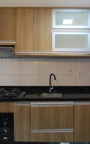 Apartamento à venda com 61m², 2 quartos e 1 vagaCozinha