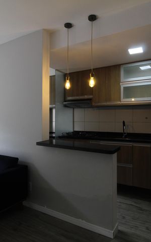 Apartamento à venda com 61m², 2 quartos e 1 vagaCozinha