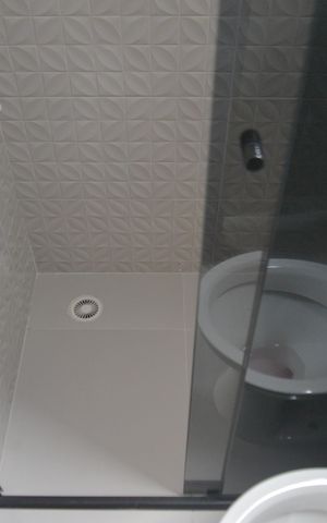 Apartamento para alugar com 110m², 2 quartos e 1 vagaBanheiro da Suíte