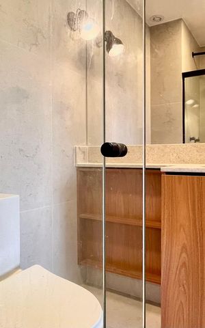 Apartamento à venda com 86m², 3 quartos e 1 vaga Apartamento à venda com 86m², 3 quartos e 1 vagaBanheiro social