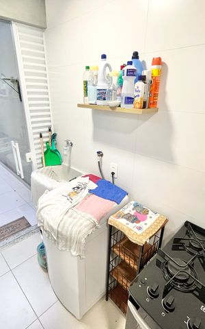 Apartamento para alugar com 40m², 2 quartos e sem vaga Apartamento para alugar com 40m², 2 quartos e sem vagaCozinha e Área de Serviço