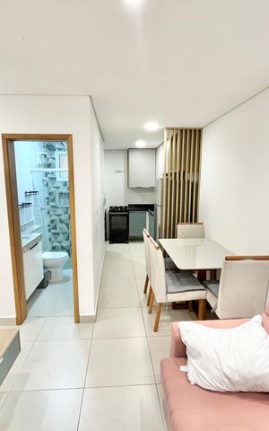 Apartamento para alugar com 40m², 2 quartos e sem vaga Apartamento para alugar com 40m², 2 quartos e sem vagaSala