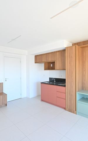 Studio à venda com 47m², 1 quarto e 1 vagaSala