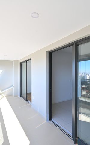 Studio à venda com 47m², 1 quarto e 1 vagaVaranda