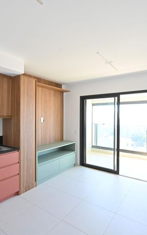 Studio à venda com 47m², 1 quarto e 1 vagaSala