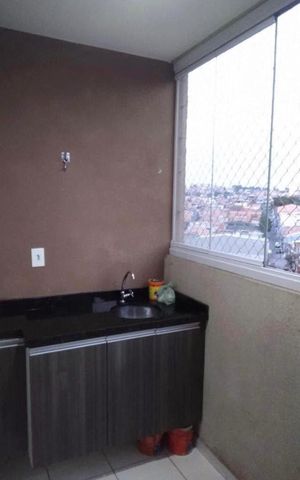 Apartamento à venda com 48m², 2 quartos e 1 vagaVaranda