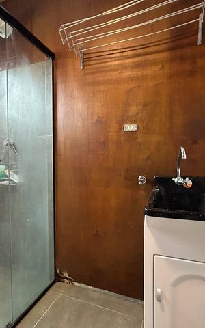 Apartamento para alugar com 35m², 1 quarto e sem vagaBanheiro e área de Serviço