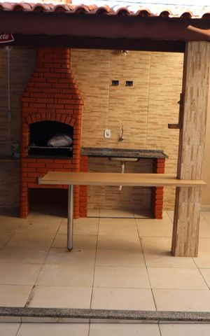 Casa à venda com 68m², 2 quartos e 2 vagasÁrea gourmet