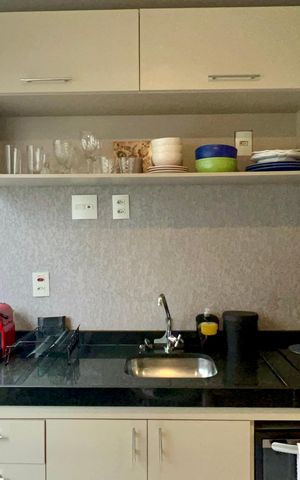Studio à venda com 30m², 1 quarto e sem vagaCozinha