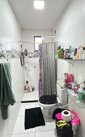 Apartamento para alugar com 55m², 3 quartos e sem vagaBanheiro
