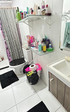 Apartamento para alugar com 55m², 3 quartos e sem vagaBanheiro