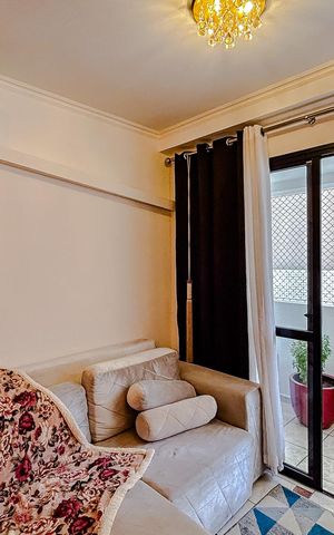 Apartamento para alugar com 65m², 1 quarto e 1 vagaSala