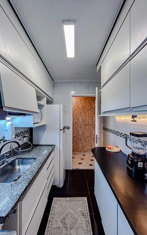 Apartamento para alugar com 65m², 1 quarto e 1 vagaCozinha